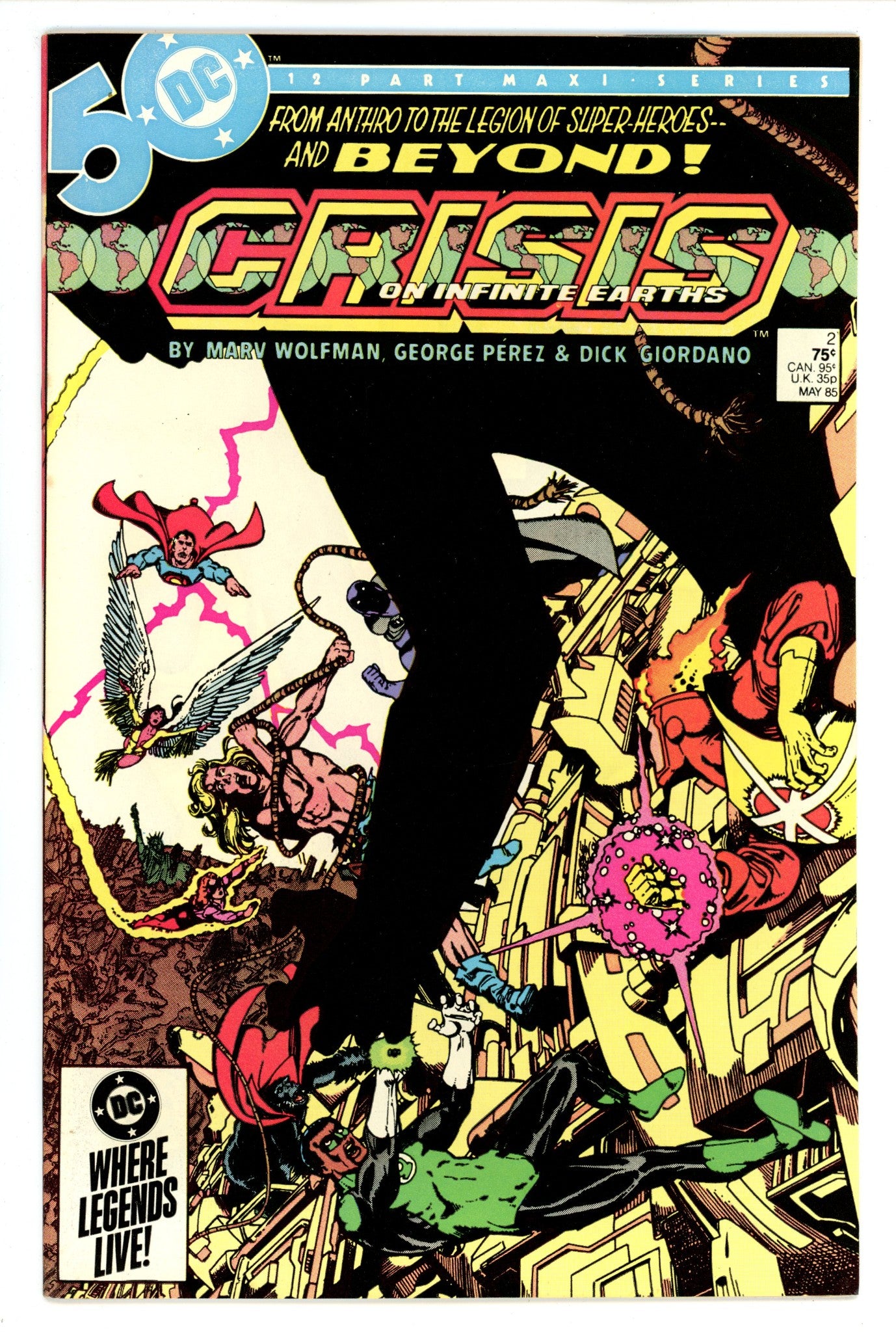 Crisis on Infinite Earths 2 VF- (7.5) (1985) 