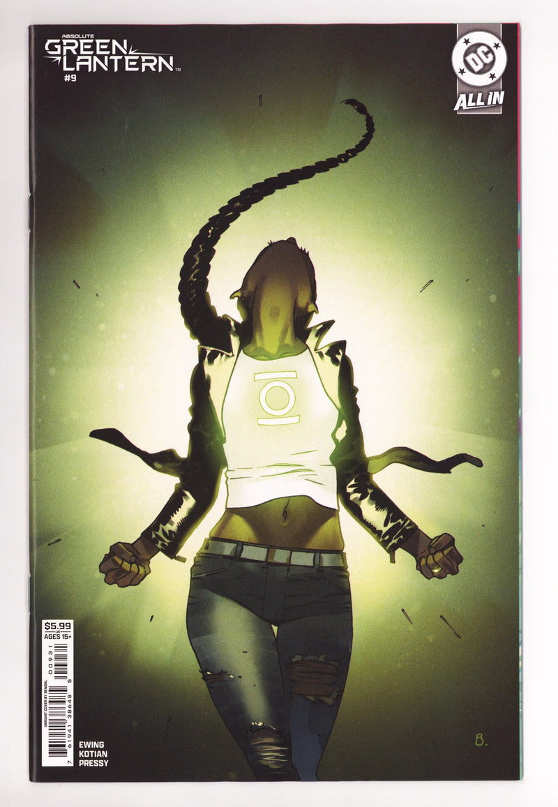 Absolute Green Lantern 9 Bengal Variant (2025)