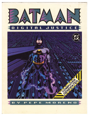 Batman: Digital Justice HC [nn] Low Grade (1990)
