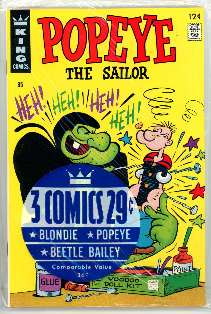 King Comics 3 Pack [nn] Sealed (1967)