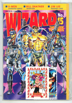 Wizard: The Comics Magazine 15 New, Sealed (1992)