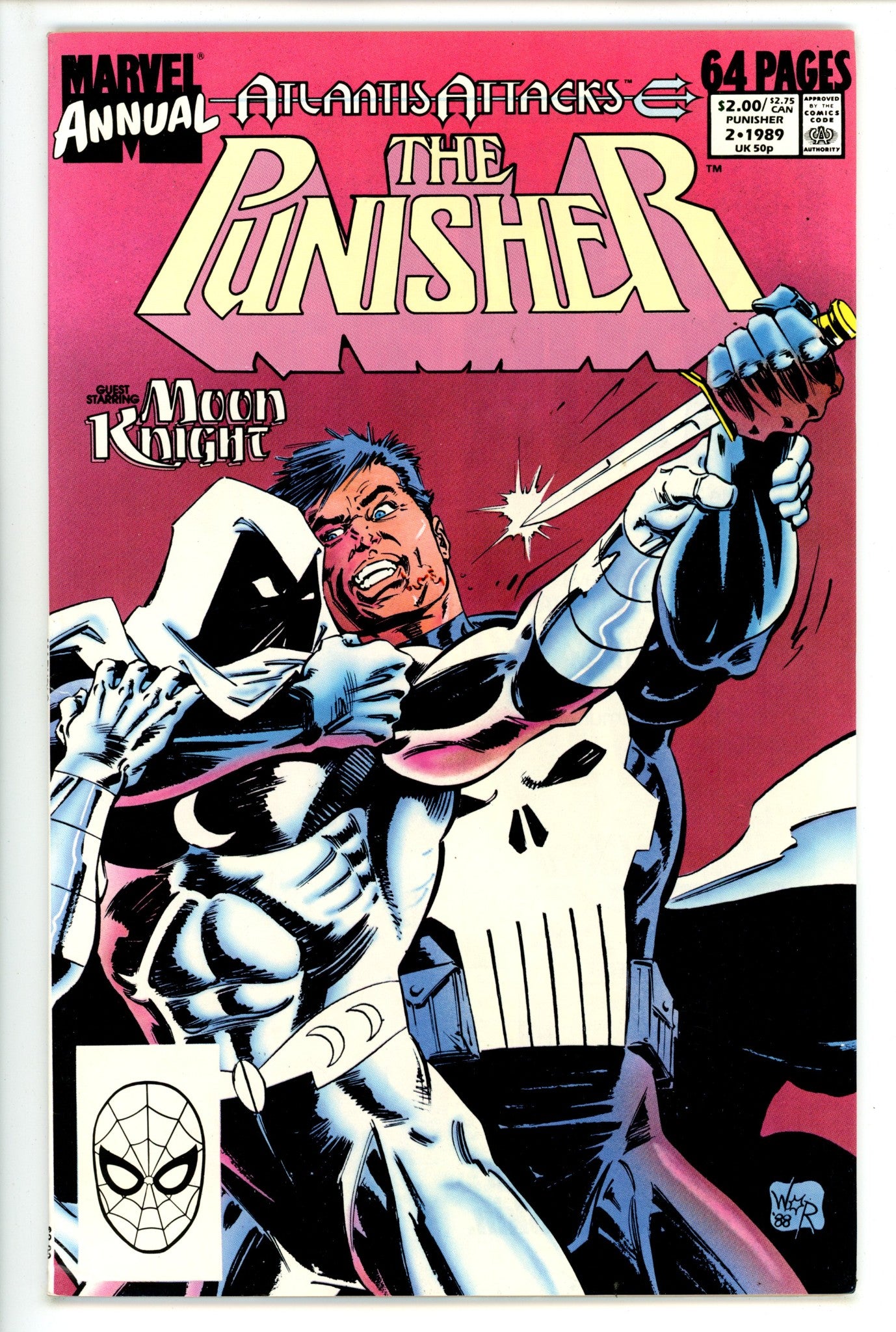 The Punisher Annual Vol 2 2 FN/VF (7.0) (1989) 