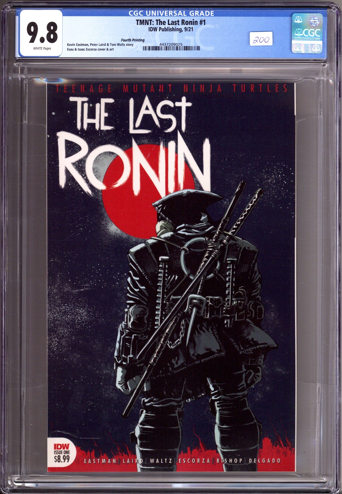 TMNT: The Last Ronin   1 CGC 9.8 (NM/M)   (2021)     4th Print  