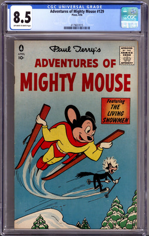 Adventures of Mighty Mouse 129 CGC 8.5 (VF+) (1956)