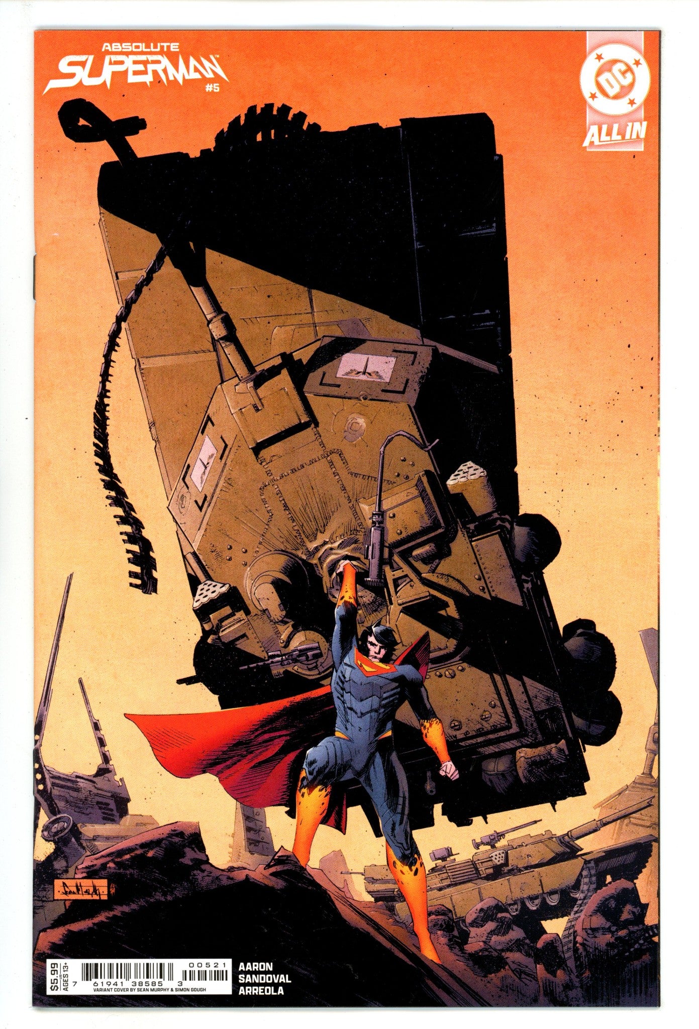 Absolute Superman 5 Murphy Variant (2025)