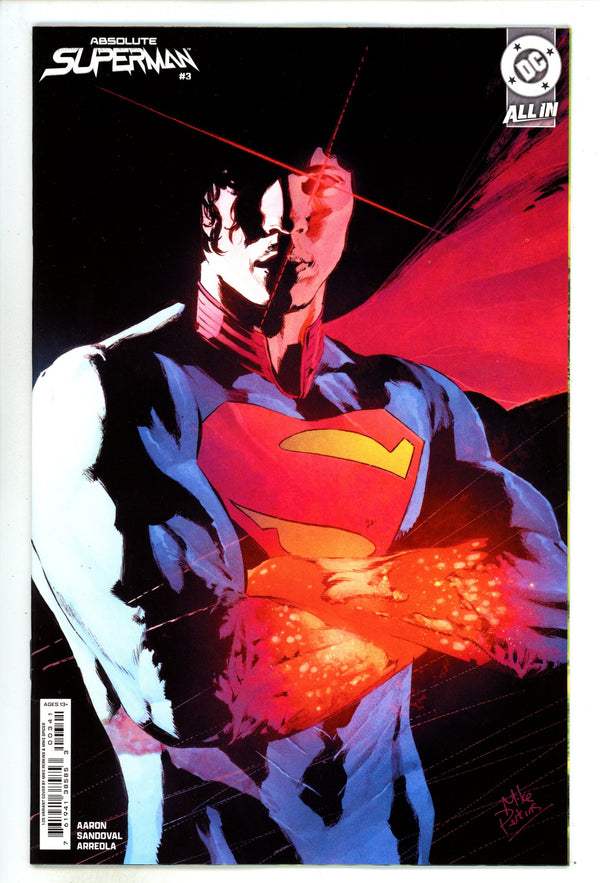 Absolute Superman 3 Perkins Incentive Variant NM (2024)