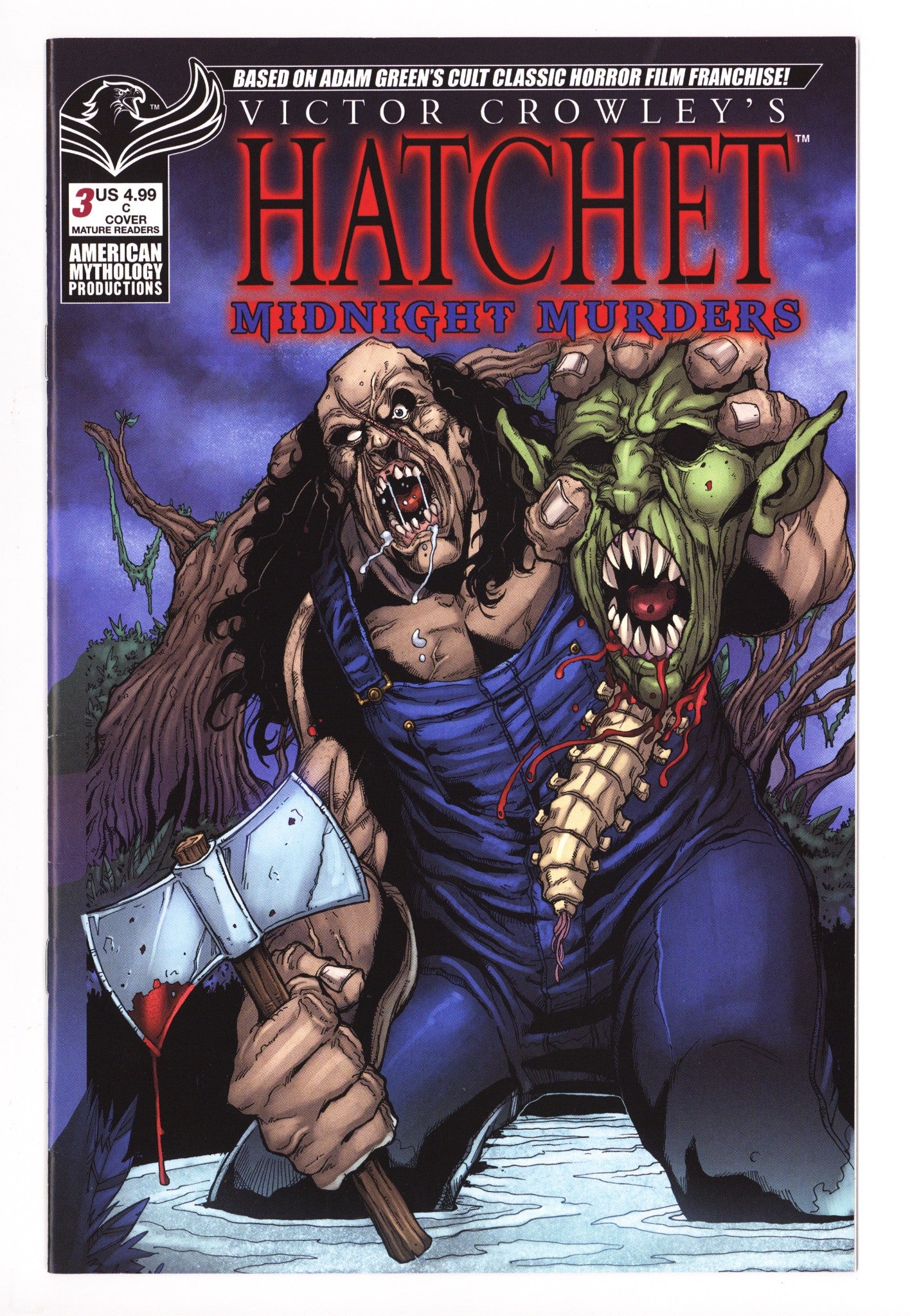 Hatchet Midnight Murders 3 High Grade (2025) Calzada Variant 