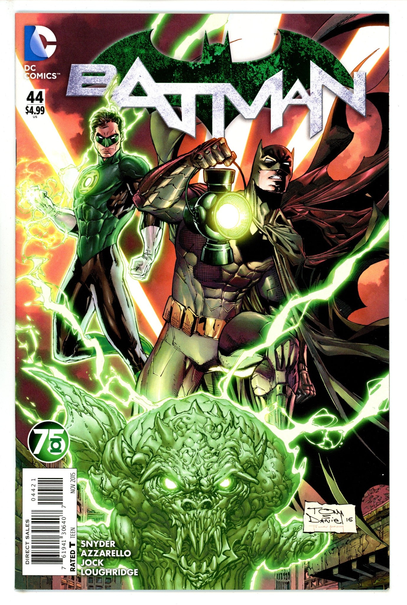 Batman Vol 2 44 Daniel Variant (2015)