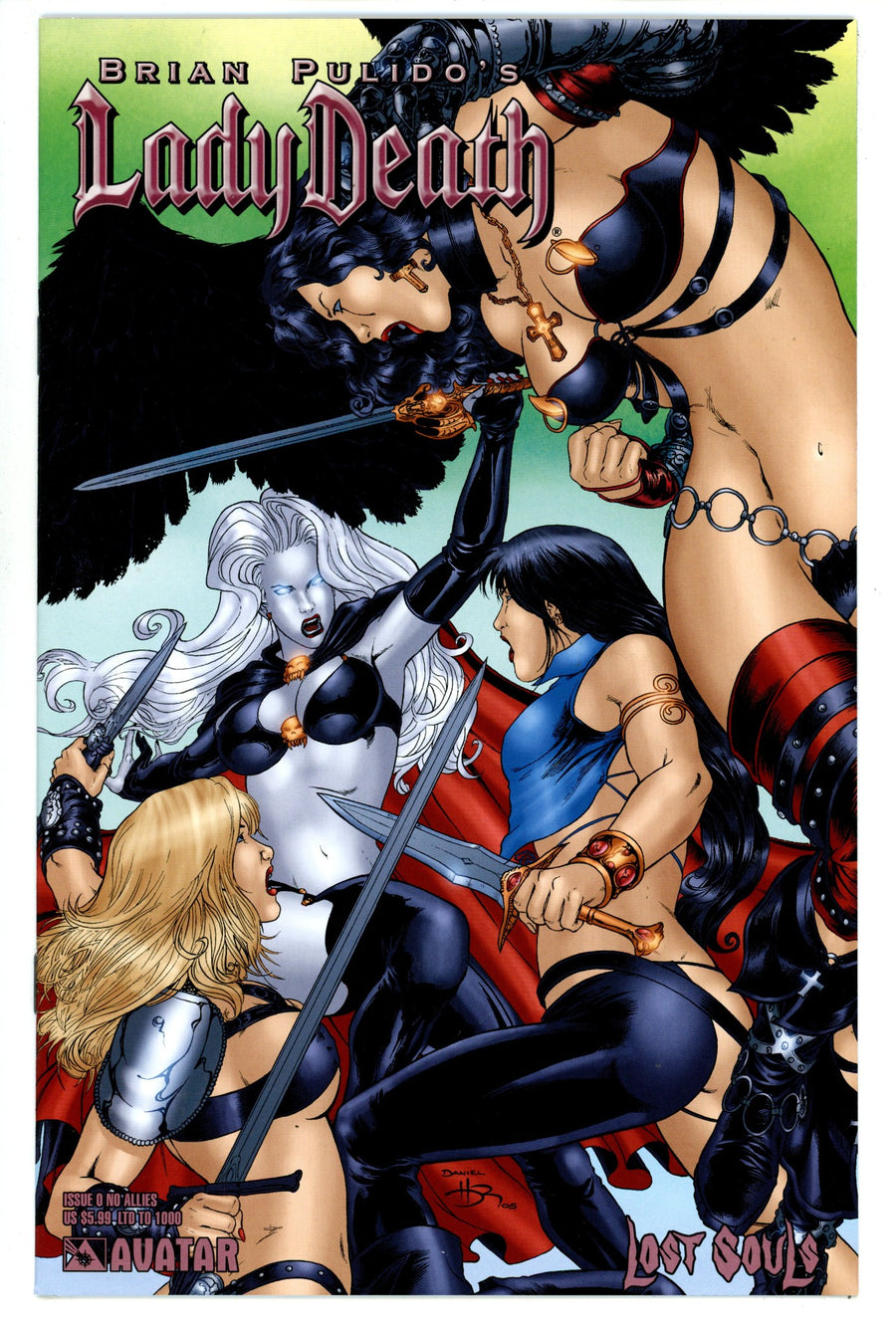 Brian Pulido's Lady Death: Lost Souls 0 High Grade (2006) HDR Variant 