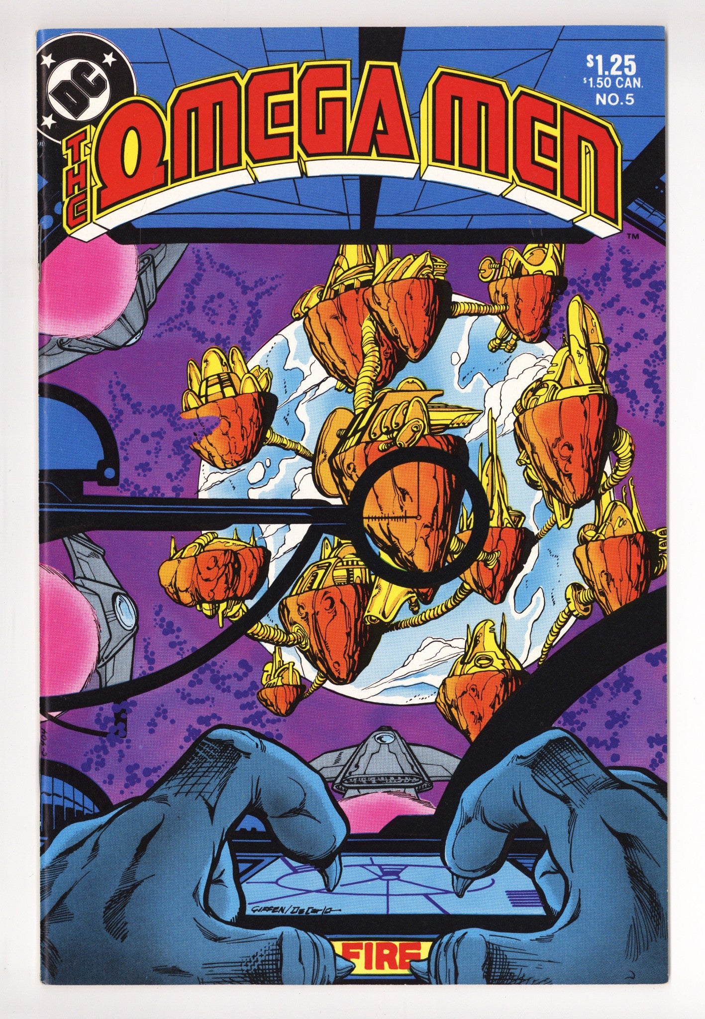 The Omega Men Vol 1 5 High Grade (1983) 