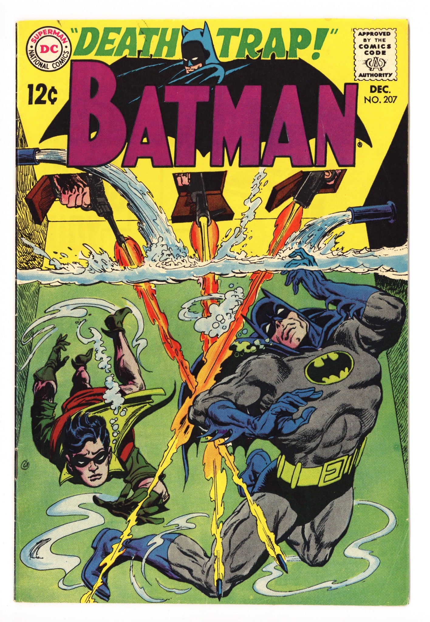 Batman Vol 1 207 FN (6.0) (1968) 
