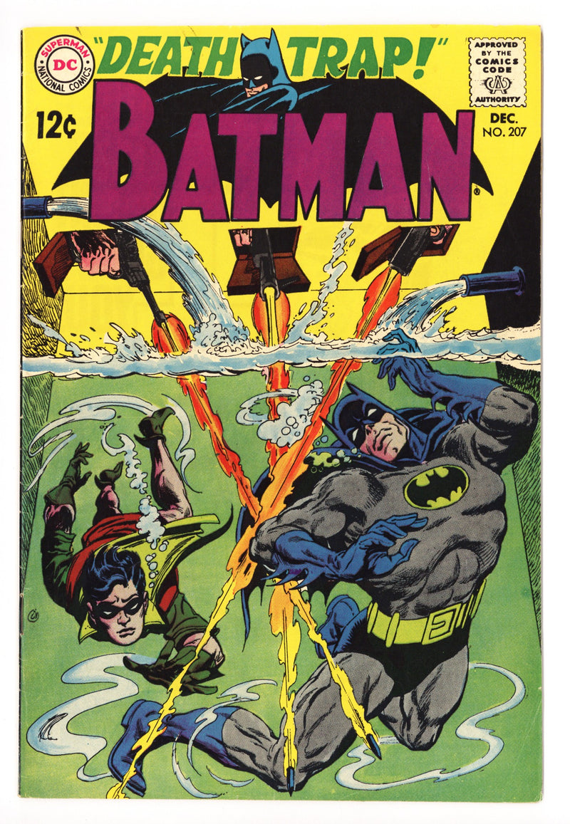Batman Vol 1 207 FN (6.0) (1968) 