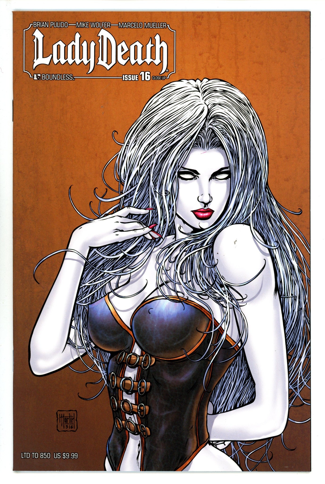 Lady Death Vol 3 16 Martin Variant (2012)