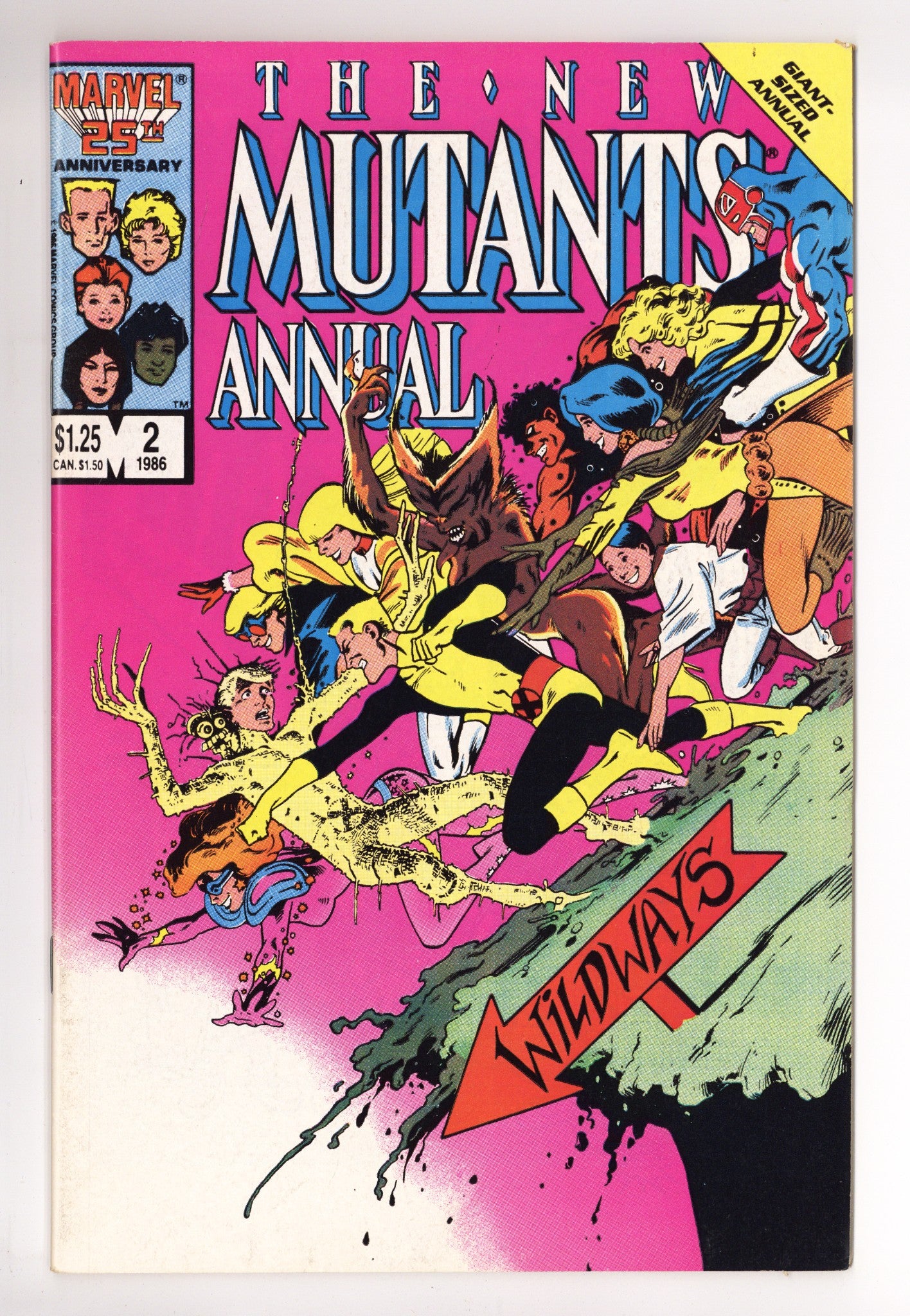 The New Mutants Annual Vol 1 2 FN+ (6.5) (1986) 