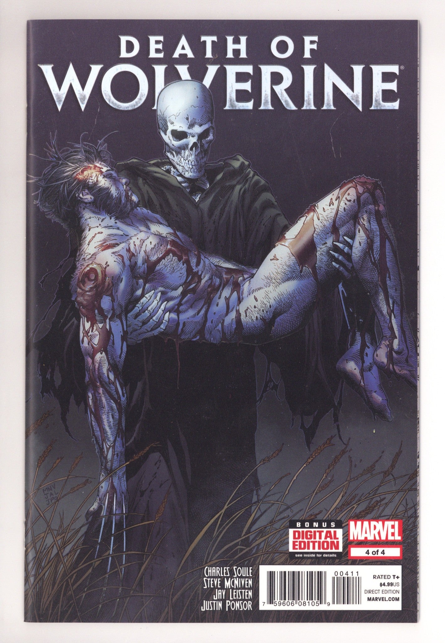 Death of Wolverine 4 High Grade (2014) 