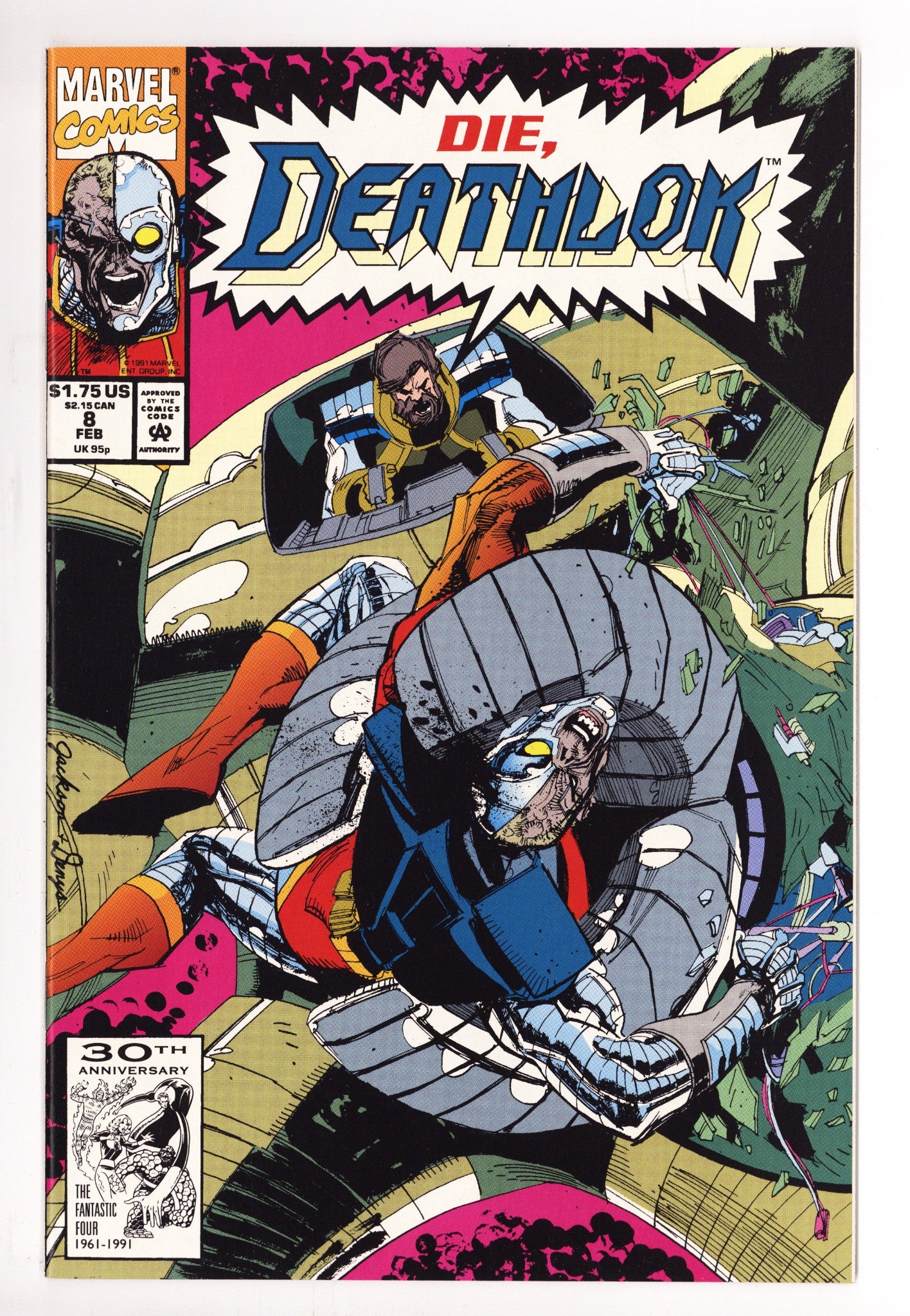 Deathlok Vol 2 8 High Grade (1992) 