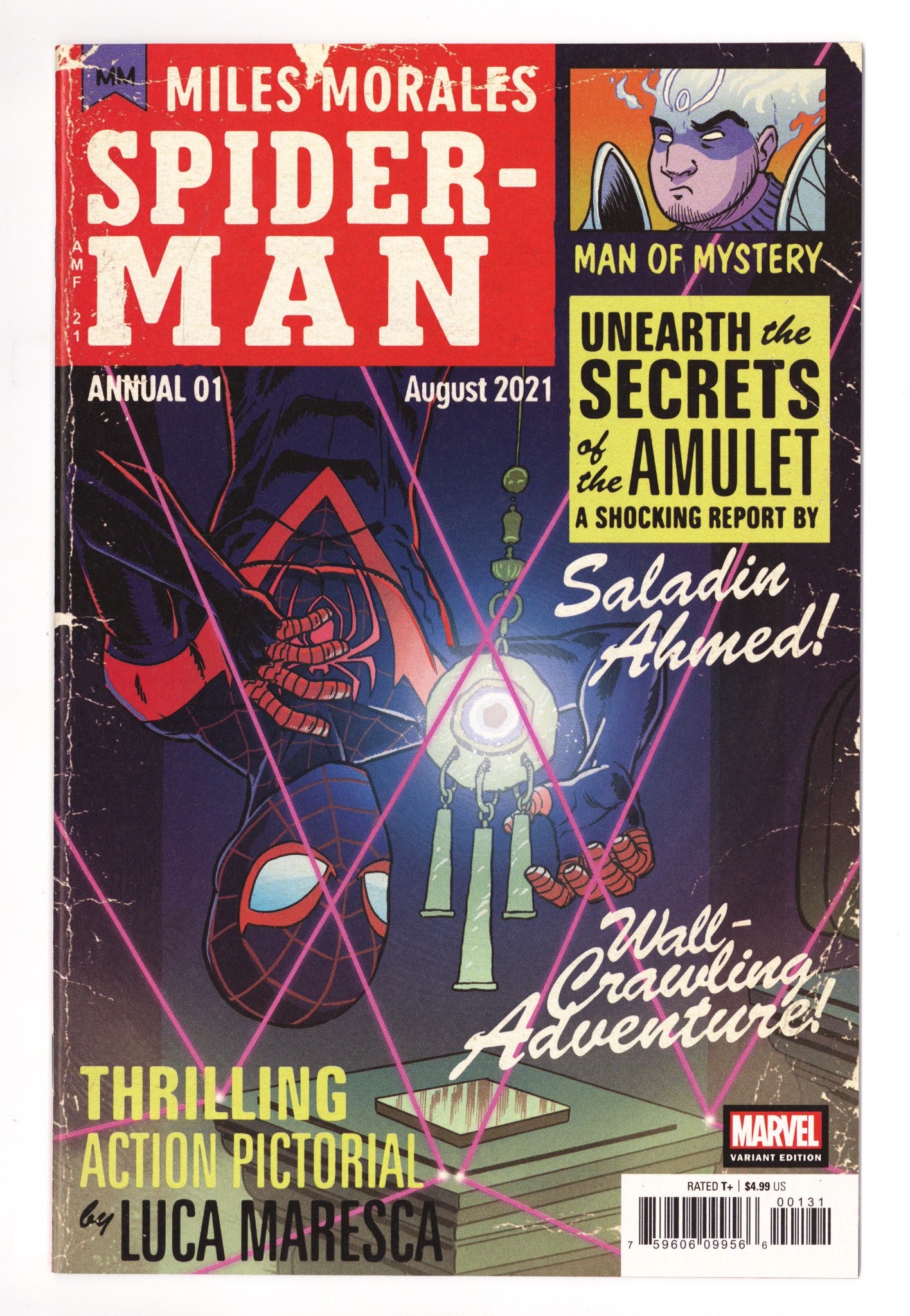 Miles Morales: Spider-Man Annual   1  NM (9.4)   (2021) Fleecs     Incentive Variant  