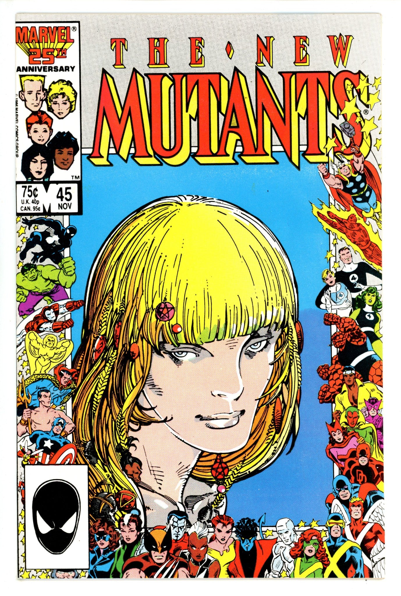 The New Mutants Vol 1 45 (1986)