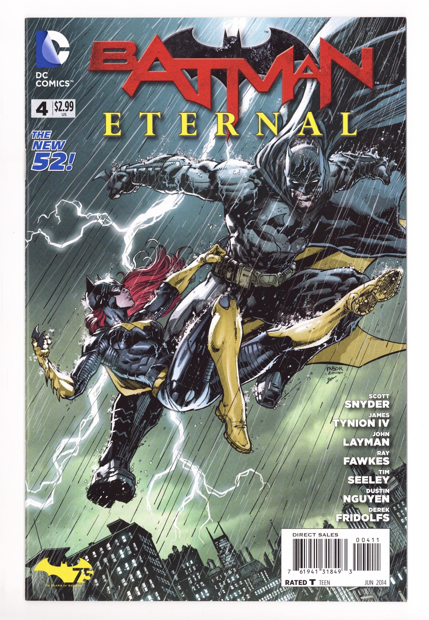 Batman Eternal 4 High Grade (2014) 