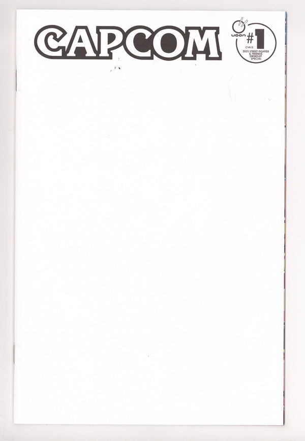 Street Fighter & Friends Swimsuit Special 1 Blank Variant (2025)