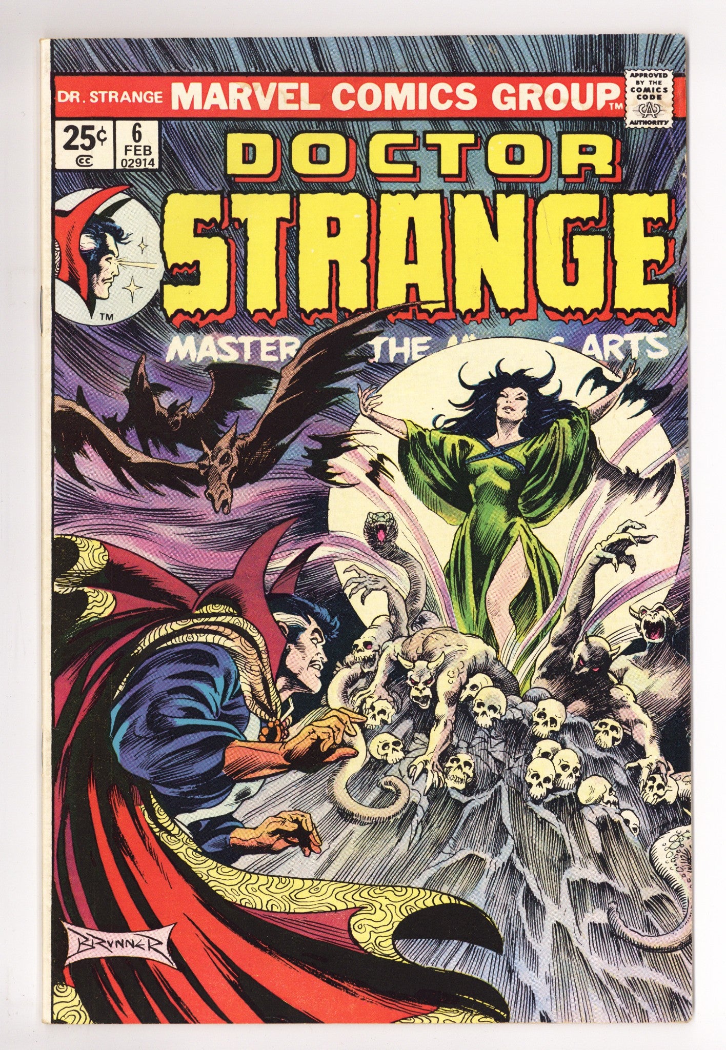 Doctor Strange Vol 2 6 Low Grade (1975) 