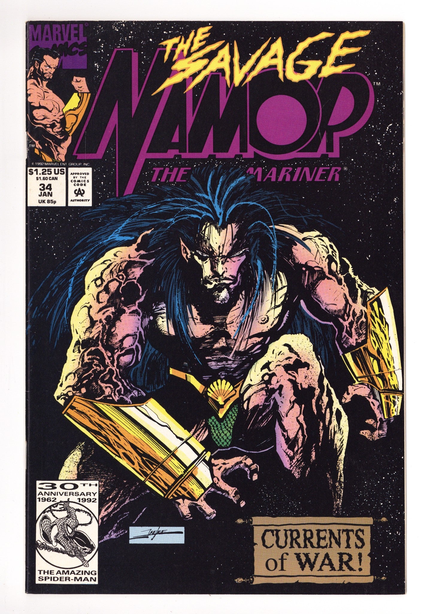 Namor, the Sub-Mariner 34 Mid Grade (1993) 