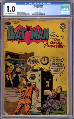 Batman Vol 1 77 CGC 1.0 (FR) (1953) 