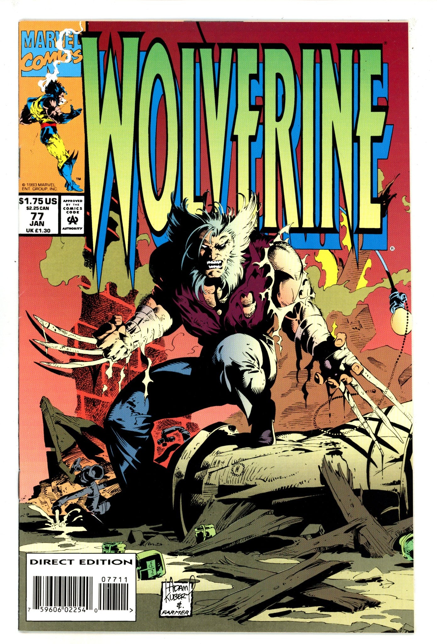 Wolverine Vol 2 77 Mid Grade (1994) 