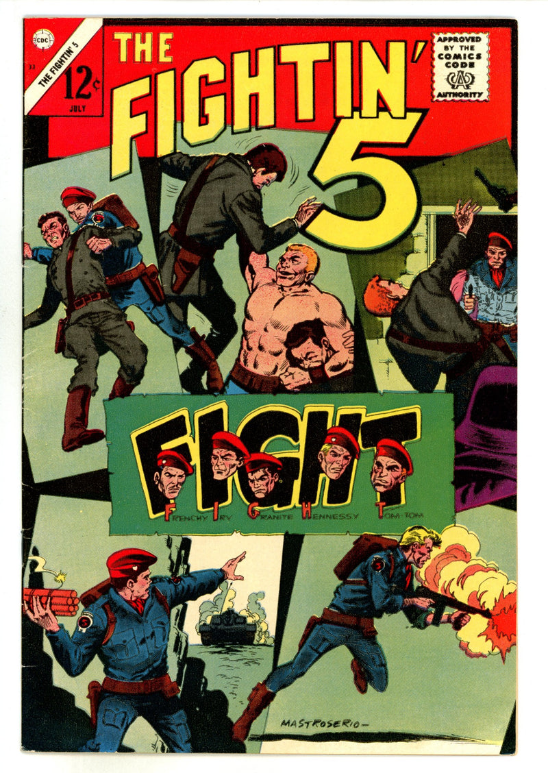 Fightin' Five  33  FN (6.0)  (1965)  