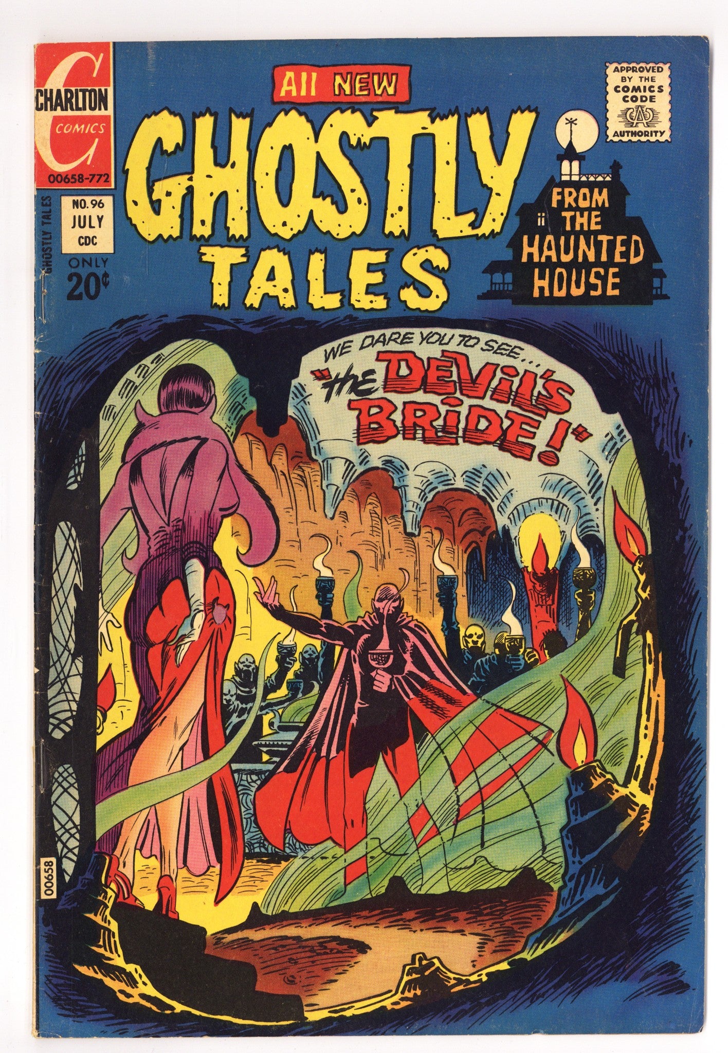Ghostly Tales 96 Low Grade (1972) 