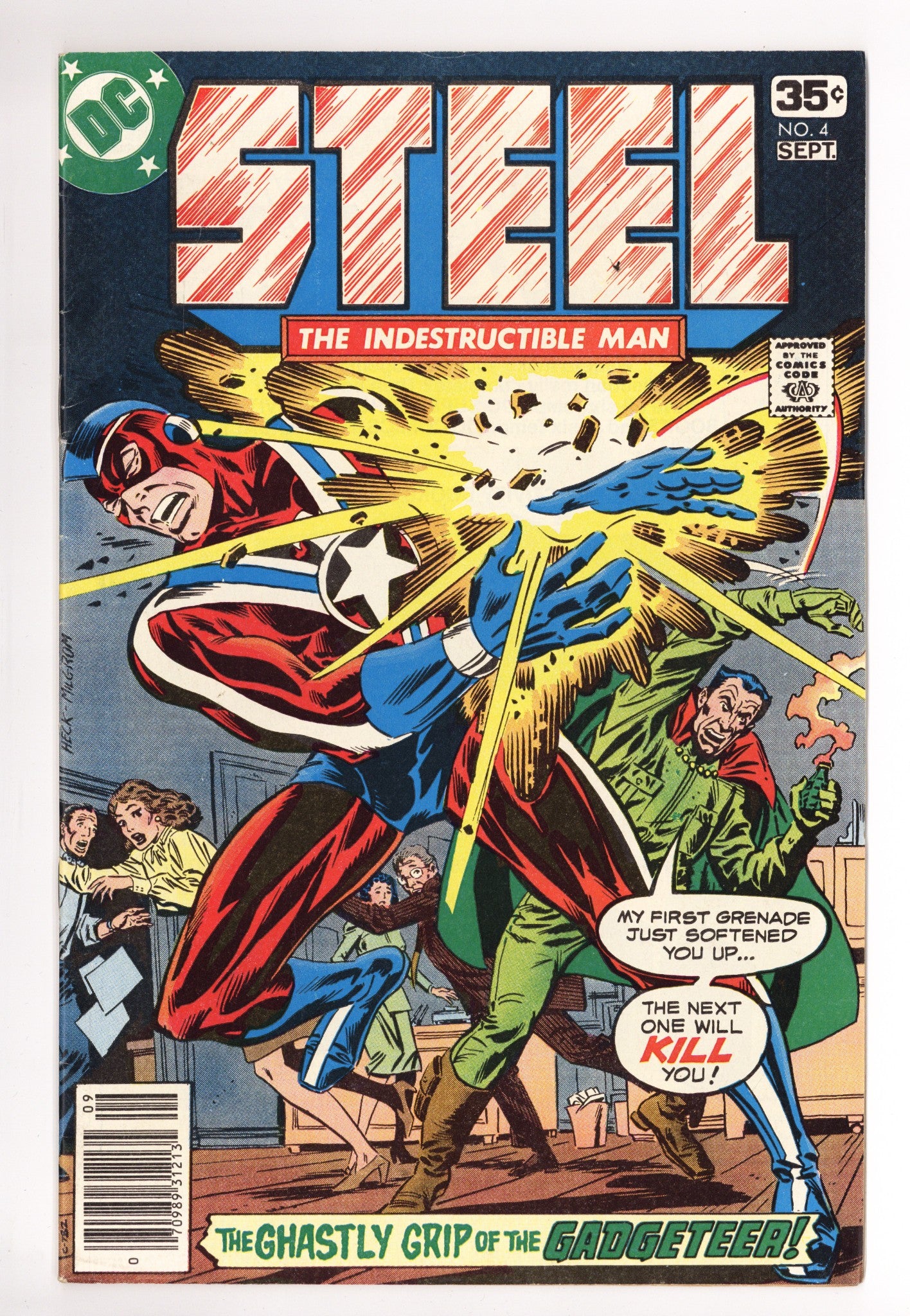 Steel, the Indestructible Man 4 Mid Grade (1978) 