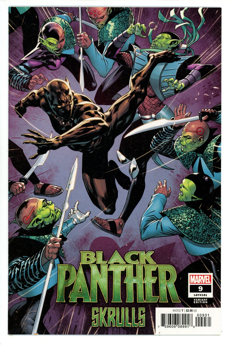 Black Panther Vol 7 9 (181) High Grade (2019) Benjamin Variant 