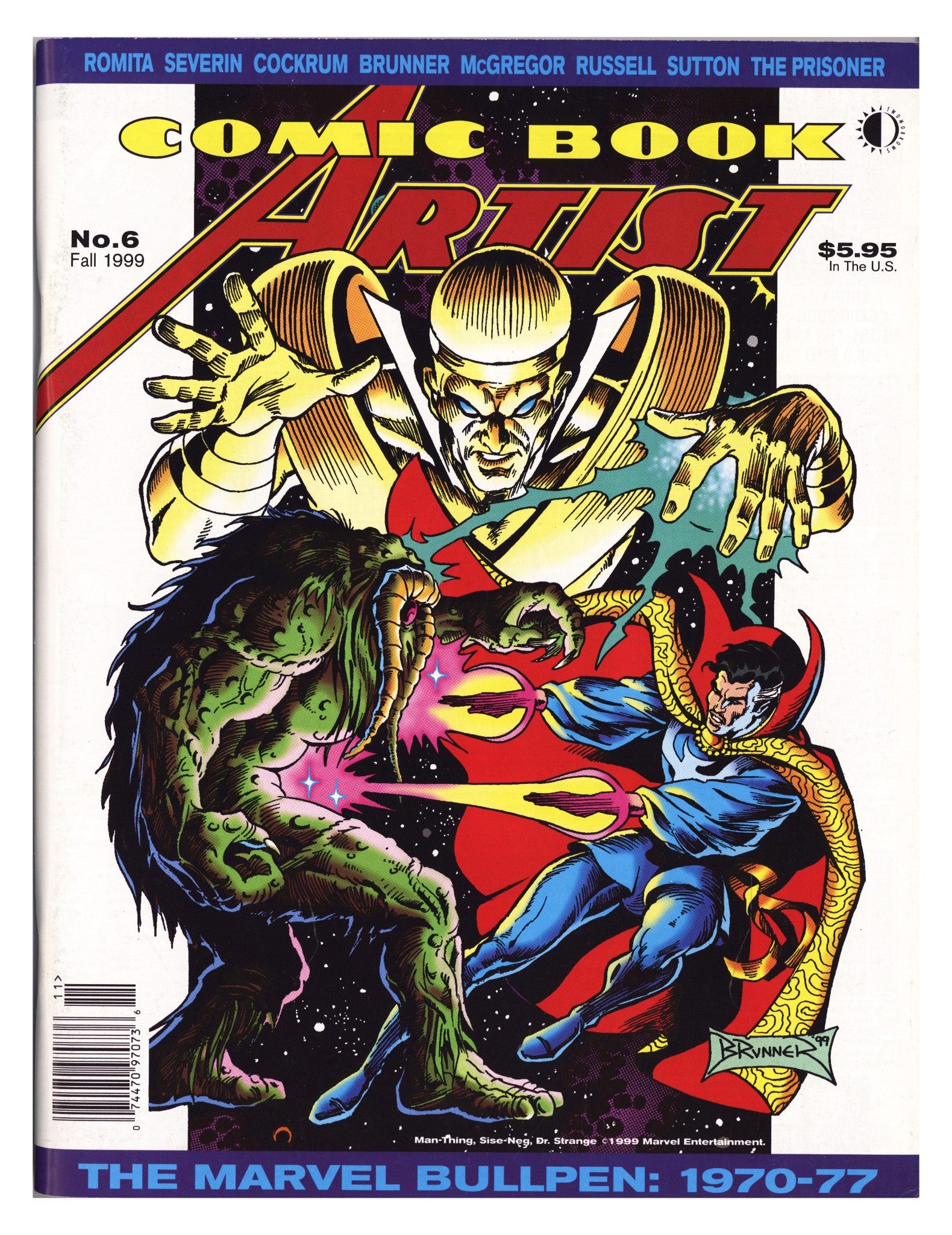 Comic Book Artist 6 Mid Grade (1999) 