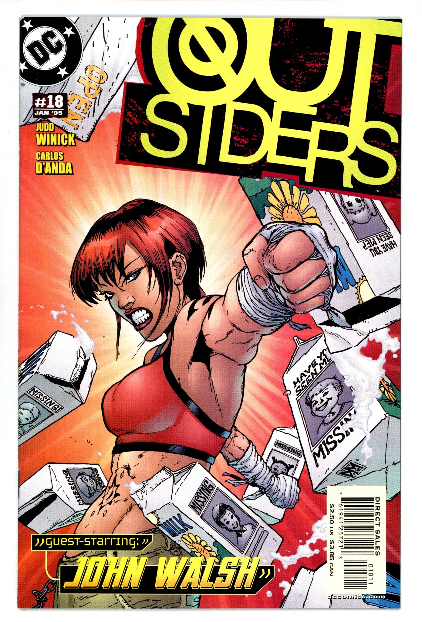 Outsiders Vol 3 18  High Grade   (2005)        