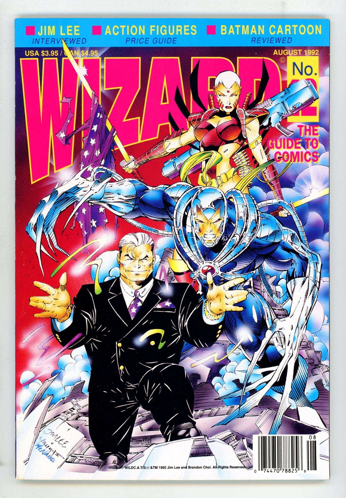 Wizard: The Comics Magazine 12 High Grade (1992) Newsstand 