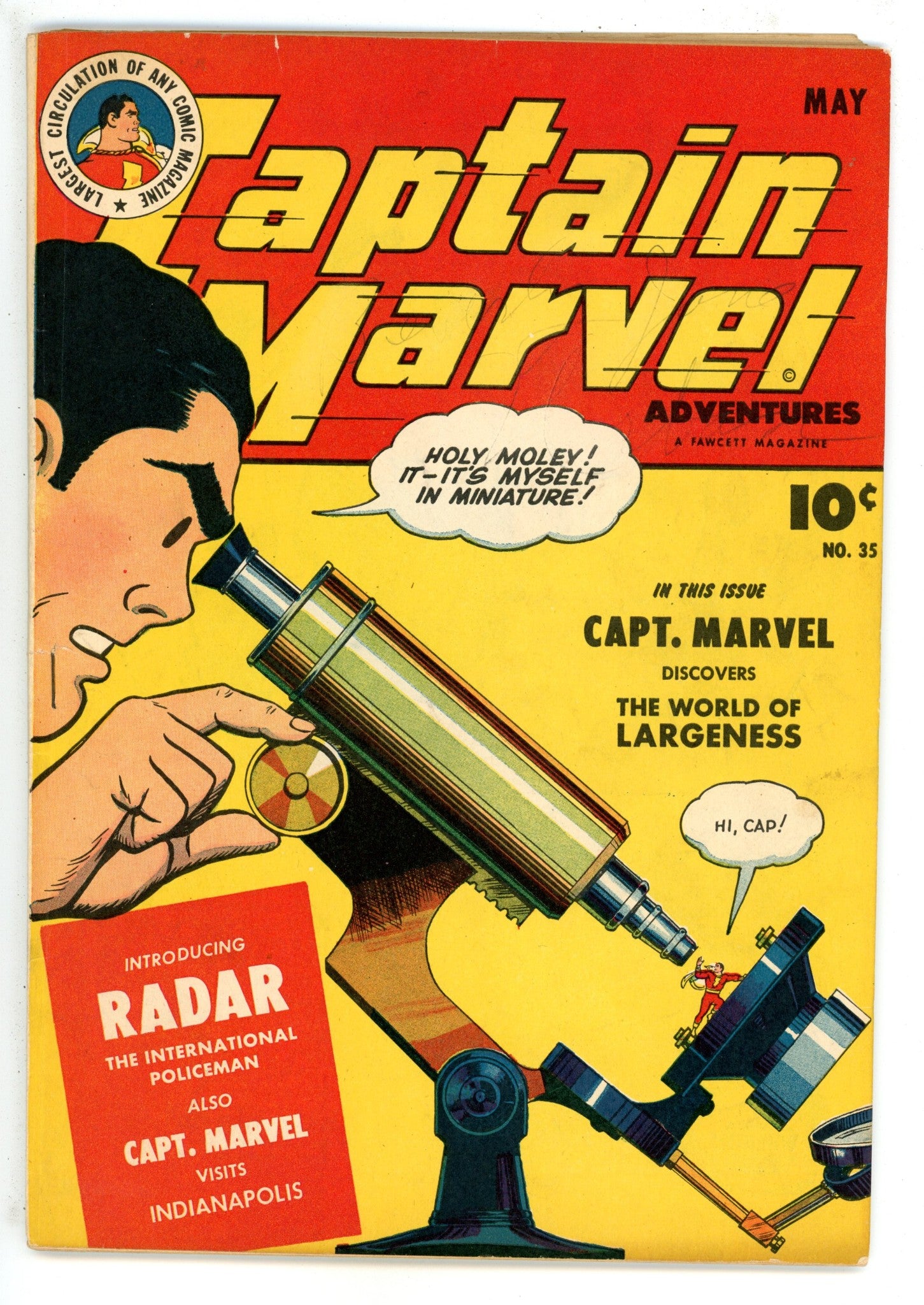 Captain Marvel Adventures 35 VG/FN (5.0) (1944) 