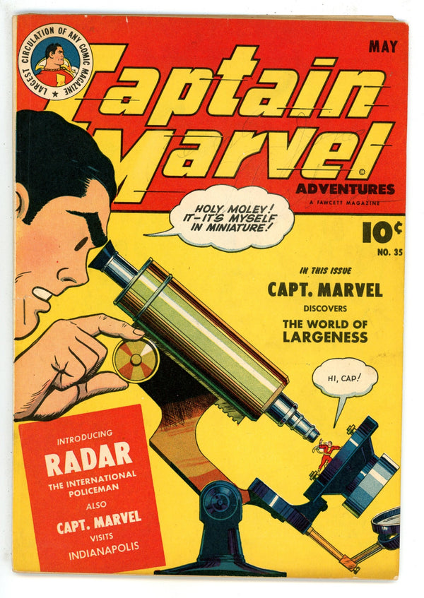 Captain Marvel Adventures 35 VG/FN (5.0) (1944)