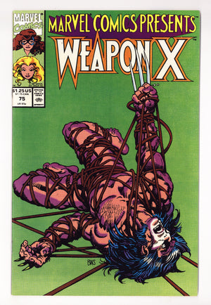 Marvel Comics Presents Vol 1 75  VF+ (8.5)   (1991)