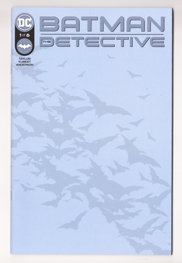 Batman: The Detective 1 High Grade (2021) Blank Cardstock Variant