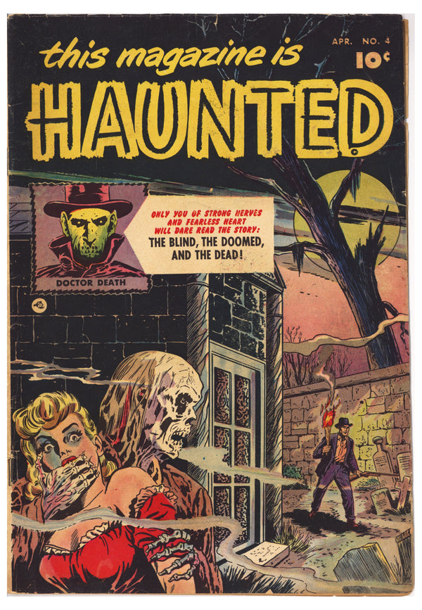 This Magazine Is Haunted 4 VG+ (4.5) (1952)