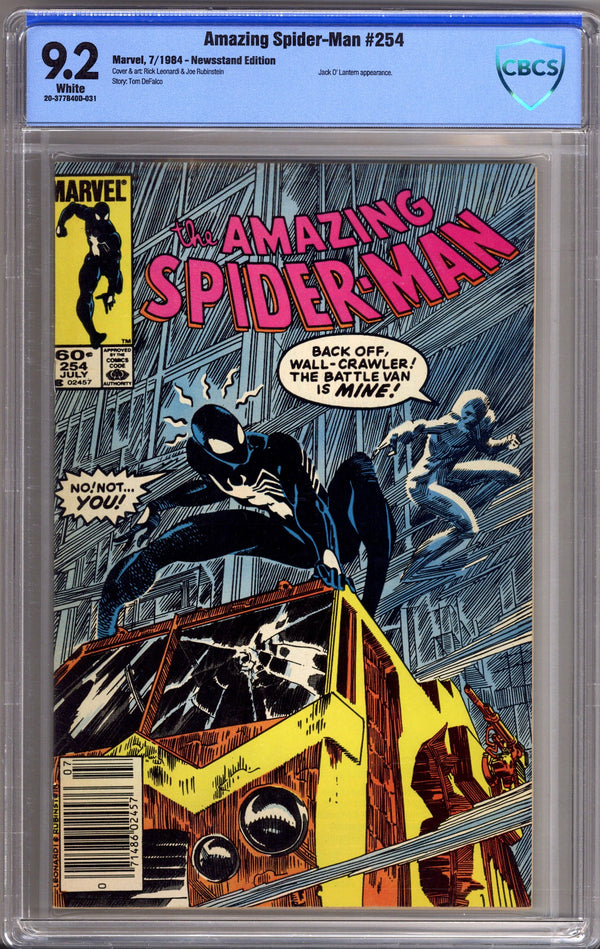 The Amazing Spider-Man Vol 1 254 CBCS 9.2 (NM-)   (1984)     Newsstand