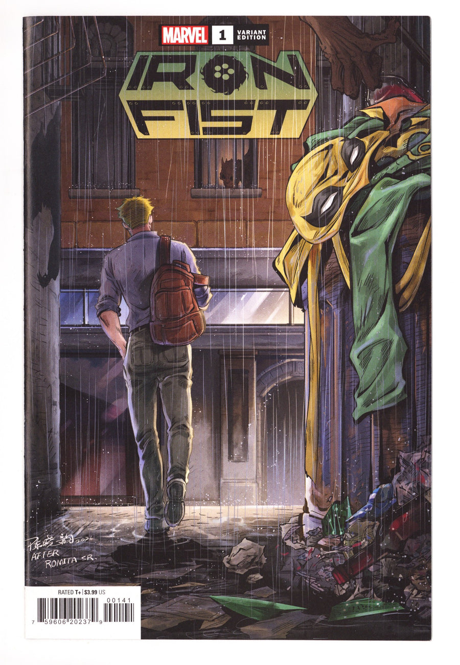 Iron Fist Vol 6 1 NM- (9.2) (2022) Gunji Homage Incentive Variant 
