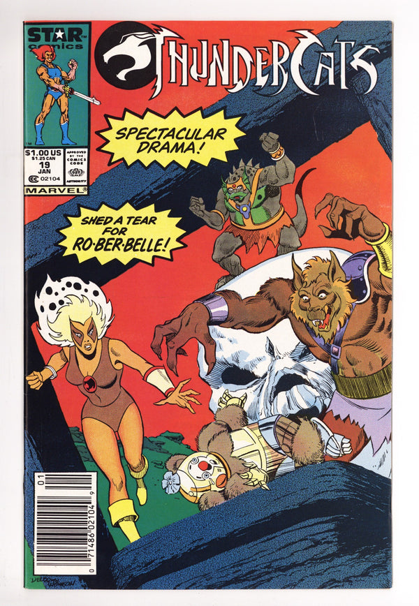 Thundercats 19 NM- (9.2) (1988) Newsstand