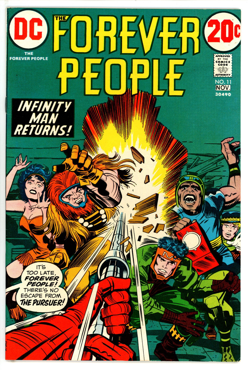 The Forever People 11 VF/NM (1972)