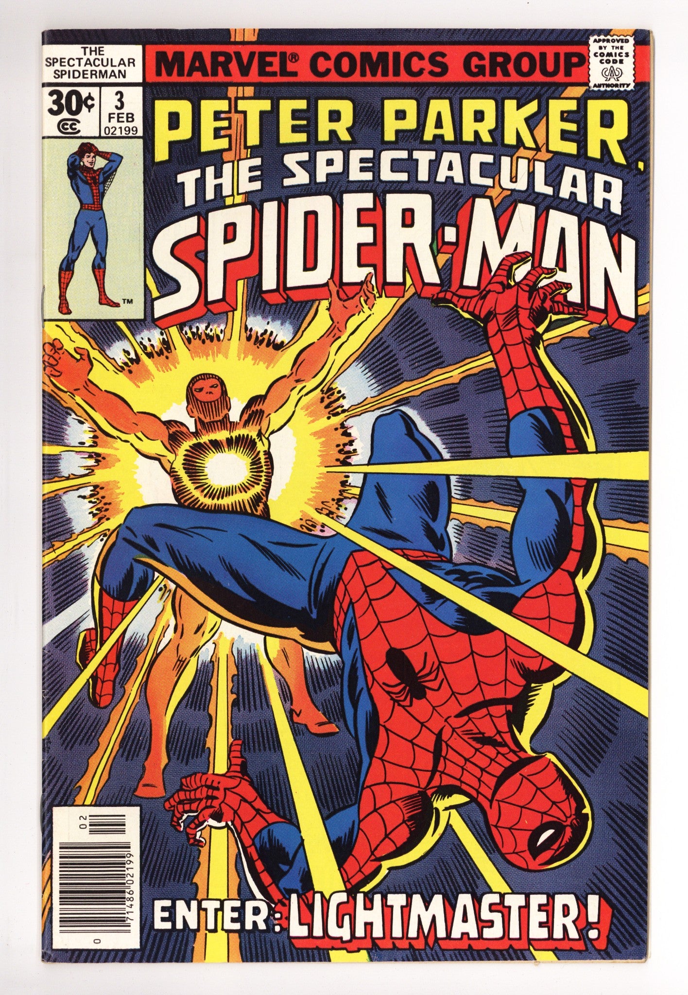 The Spectacular Spider-Man Vol 1 3 VF- (7.5) (1977) 