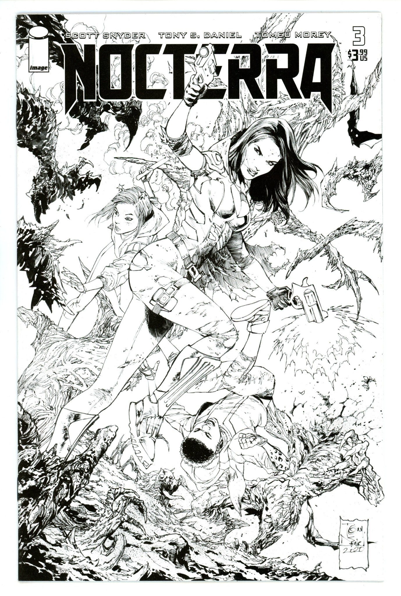Nocterra 3 VF+ (8.5) (2021) Daniel B&W Incentive Variant 