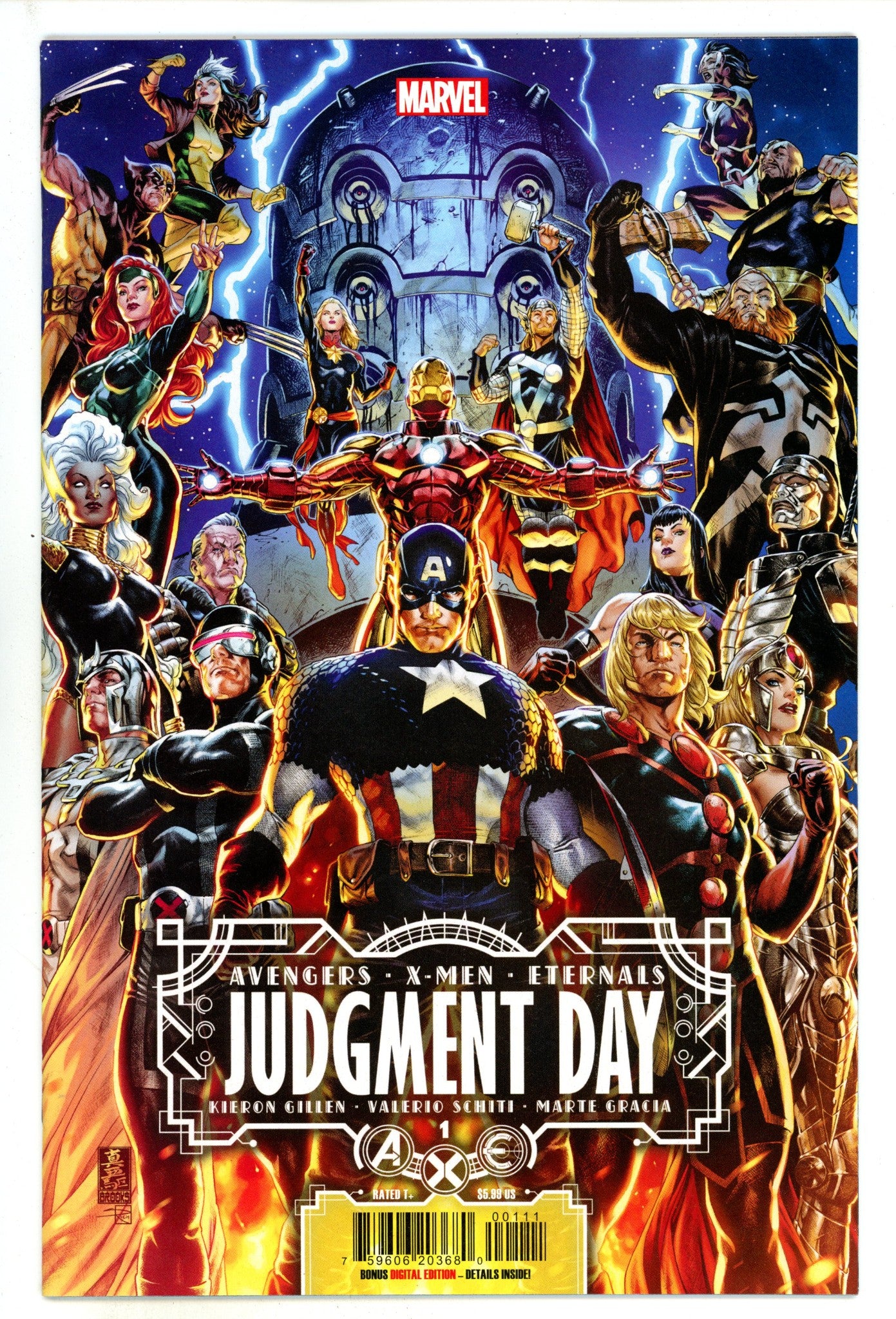 A.X.E.: Judgment Day 1 High Grade (2022) 