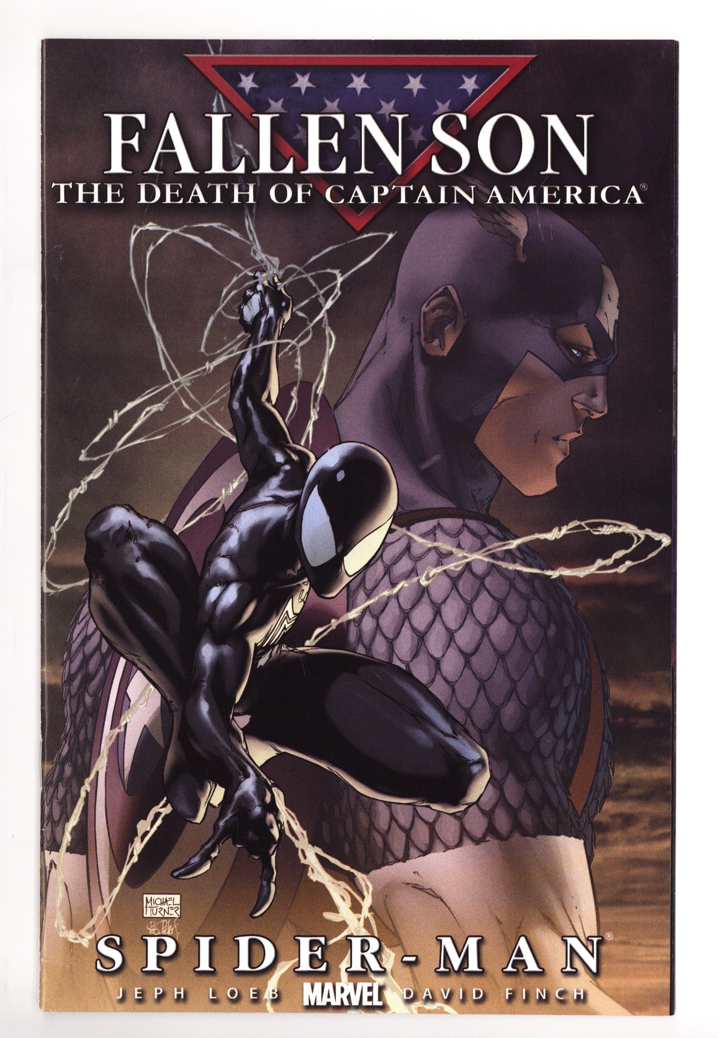 Fallen Son: The Death of Captain America 4 High Grade (2007) Turner Variant 