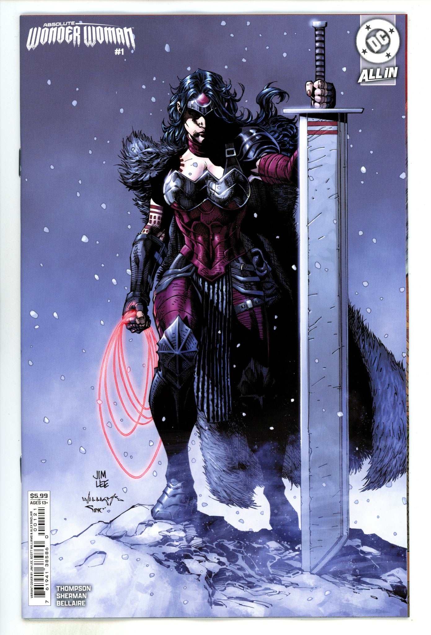 Absolute Wonder Woman 1 Lee Variant (2024)