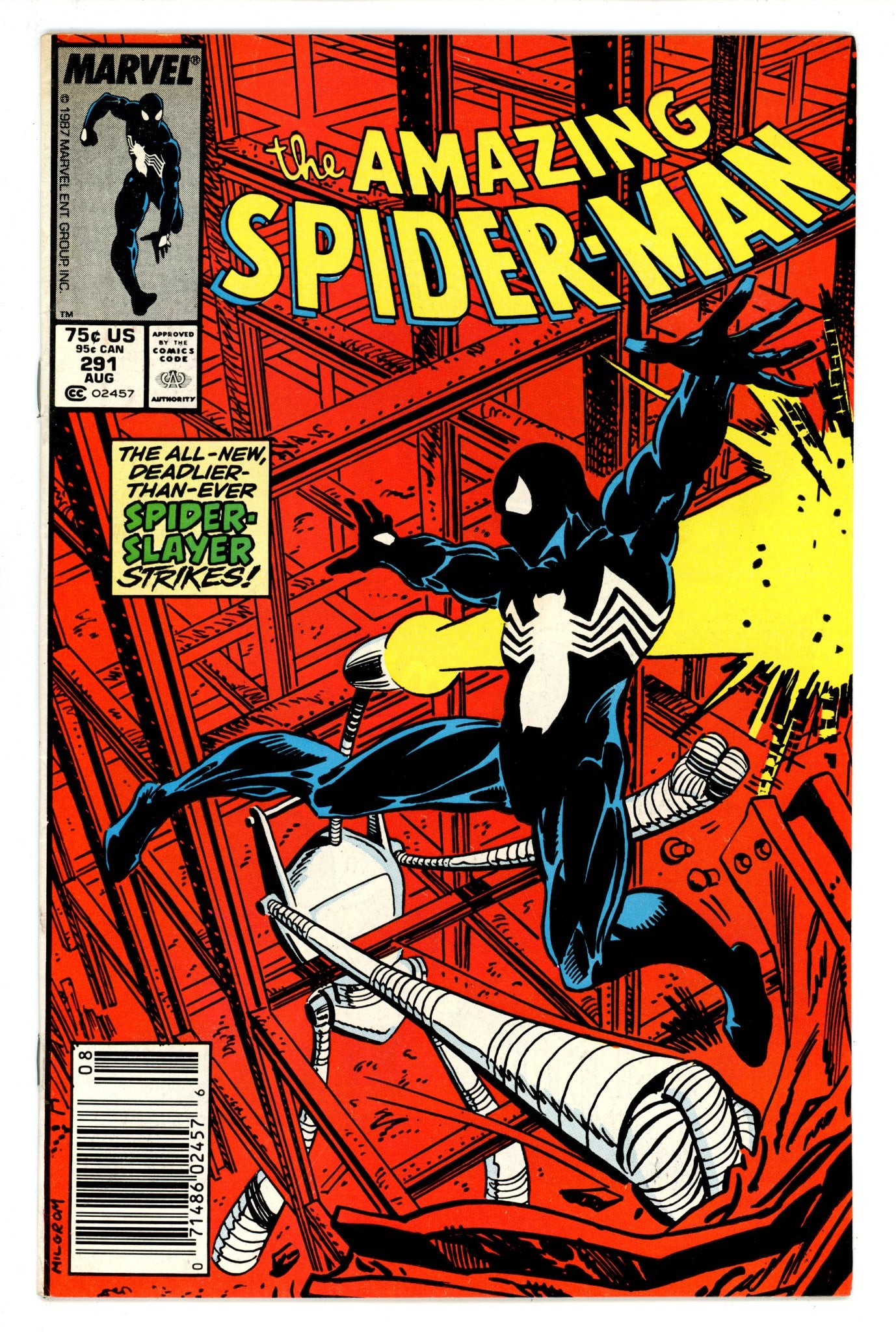 The Amazing Spider-Man Vol 1 291 FN (6.0) (1987) Newsstand 